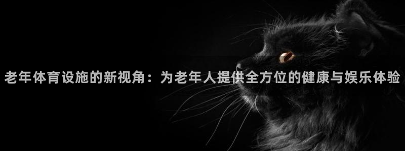 注册意昂4：老年体育设施的新视角：为老年人提供全方位
