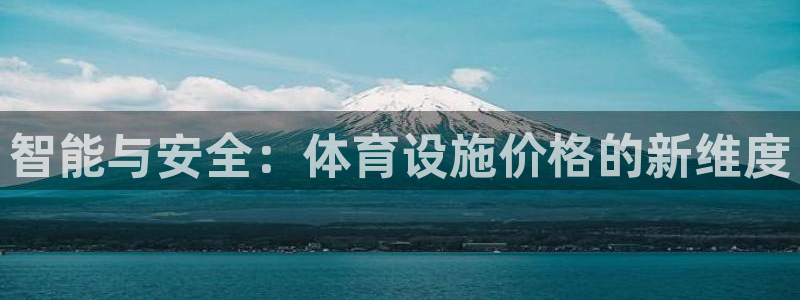 意昂体育4：智能与安全：体育设施价格的新维度
