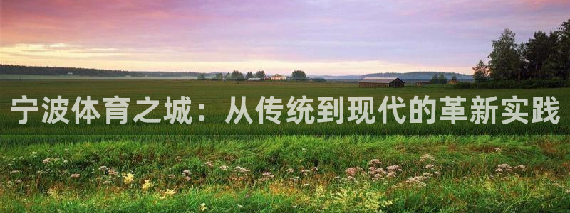 德国意昂4集团：宁波体育之城：从传统到现代的革新实践